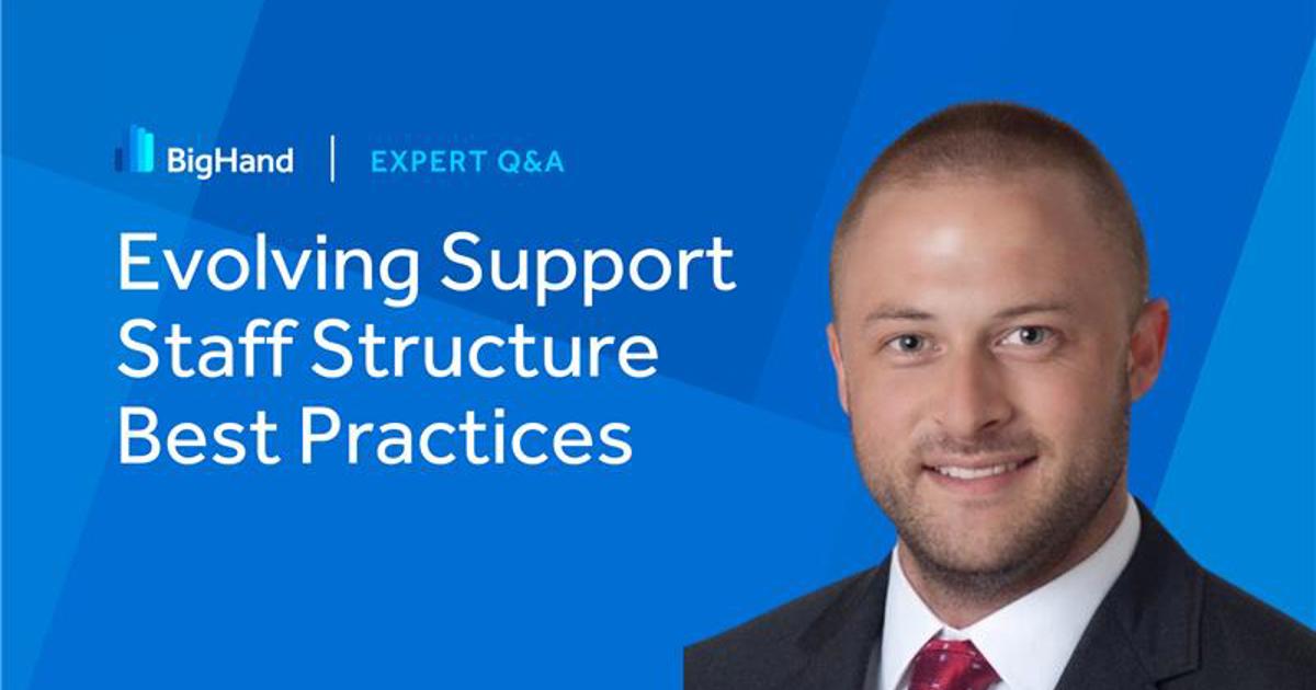 Evolving Support Structures Best Practice