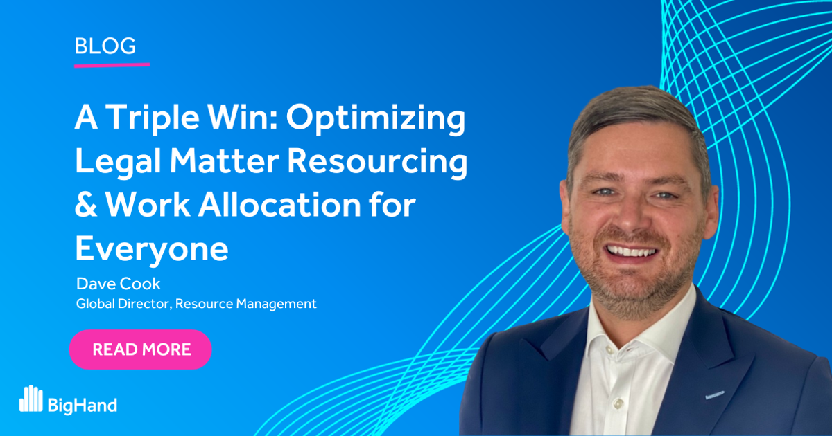 A Triple Win: Optimizing Legal Matter Resourcing & Work Allocation for ...