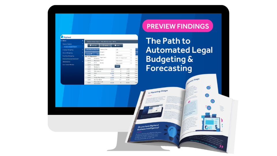 Guide: The Path to Automated Legal Budgeting & Forecasting Video