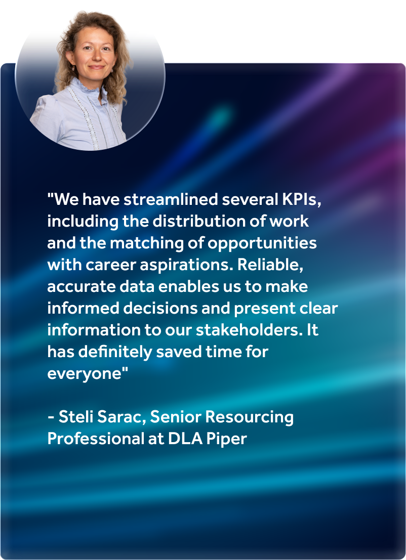 Steli Sarac, DLA Piper Quote