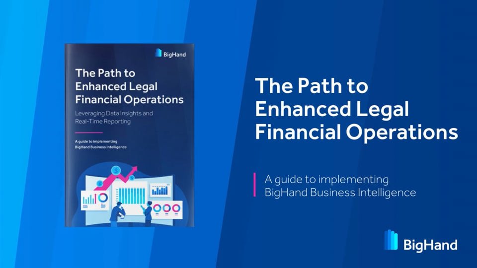 The Path to Enhanced Legal Financial Operations Summary Video